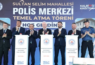 İSTANBUL VALİSİ DAVUT GÜL'ÜN KATILIMIYLA SULTAN SELİM POLİS MERKEZİ'NİN TEMELİ ATILDI